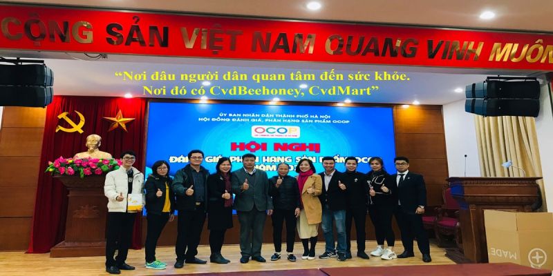 Cvdbeehoney participates in Hanoi City's OCOP Program 2021-2025
